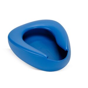 KCare Plastic Bed Pan for Shower Commodes - Blue