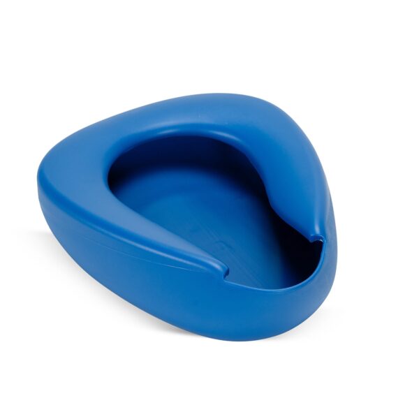 KCare Plastic Bed Pan for Shower Commodes - Blue