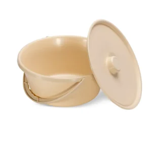 KCare Commode Bowl with Handle and Lid