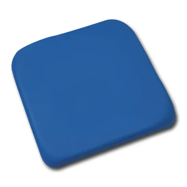 KCare Shower Commode Seat - Handmade No Aperture Blue Vinyl 445mm Wide